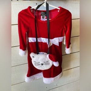 Christmas Dress with Purse Toddler NWT -Reasonable Offers Welcome